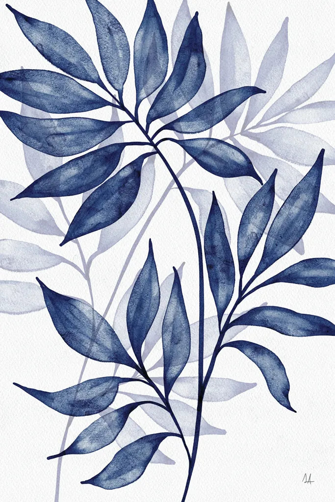 Soft Leaves II by Sarah Adams. SKU 89905h. Archival Giclee Fine art print for wall decor.