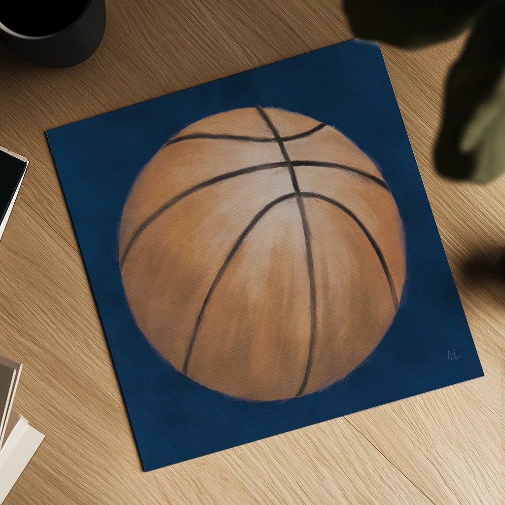 Sports Classics II by Sarah Adams. Shown as a detailed flat fine art print, highlighting archival giclee quality. Available as an archival giclee rolled canvas, fine art paper, or poster print. SKU 95806a.