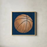 Sports Classics II by Sarah Adams. Shown in a natural wood glass frame for a timeless modern aesthetic. Available as an archival giclee rolled canvas, fine art paper, or poster print. SKU 95806a.