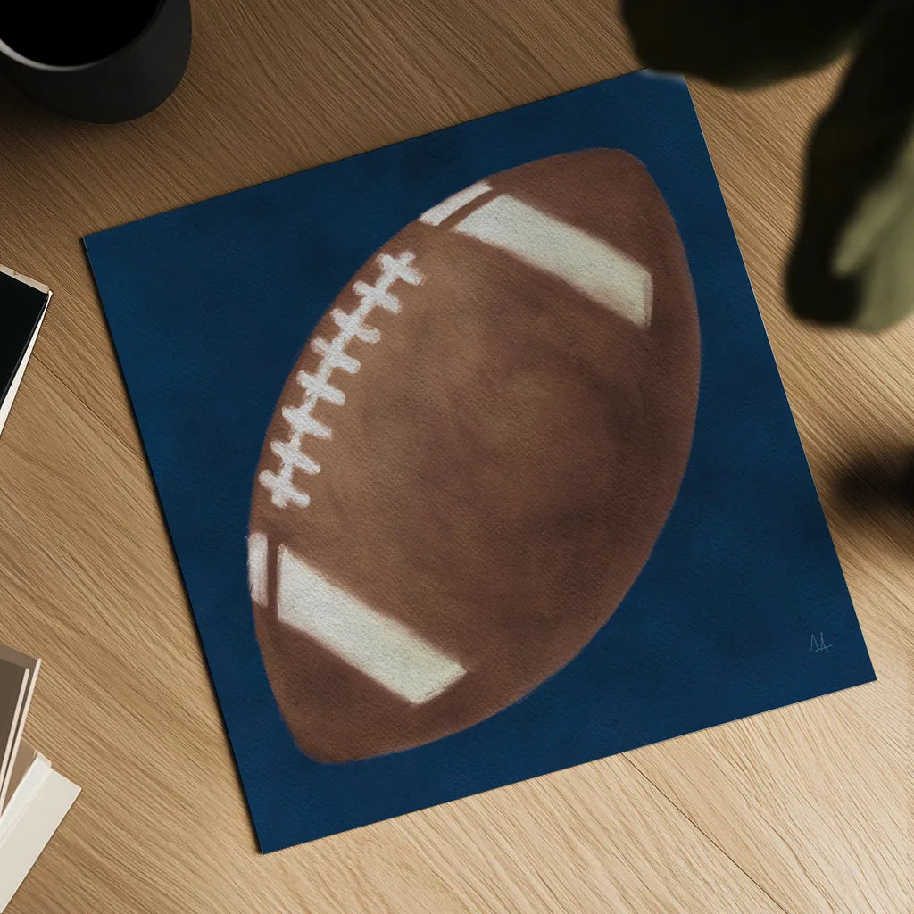 Sports Classics III by Sarah Adams. Shown as a detailed flat fine art print, highlighting archival giclee quality. Available as an archival giclee rolled canvas, fine art paper, or poster print. SKU 95807a.