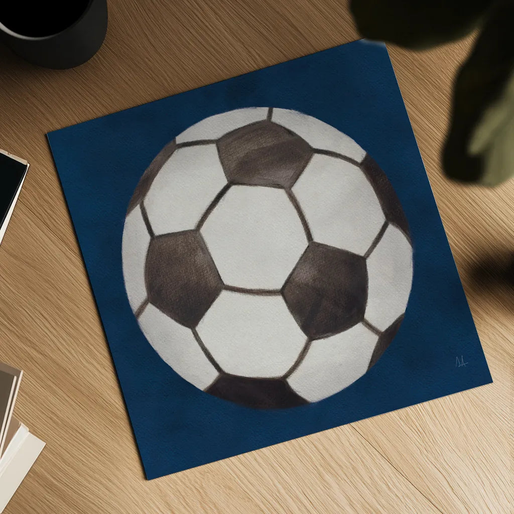 Sports Classics IV by Sarah Adams. Shown as a detailed flat fine art print, highlighting archival giclee quality. Available as an archival giclee rolled canvas, fine art paper, or poster print. SKU 95808a.