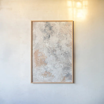 Springtime I by Sarah Adams. shown as a paper print in a natural frame. Available as a archival giclee rolled canvas, fine art paper, or poster print. SKU 89853h.