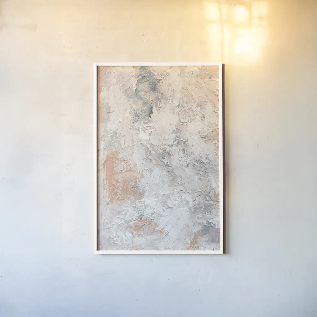 Springtime I by Sarah Adams. shown as a paper print in a white frame. Available as a archival giclee rolled canvas, fine art paper, or poster print. SKU 89853h.