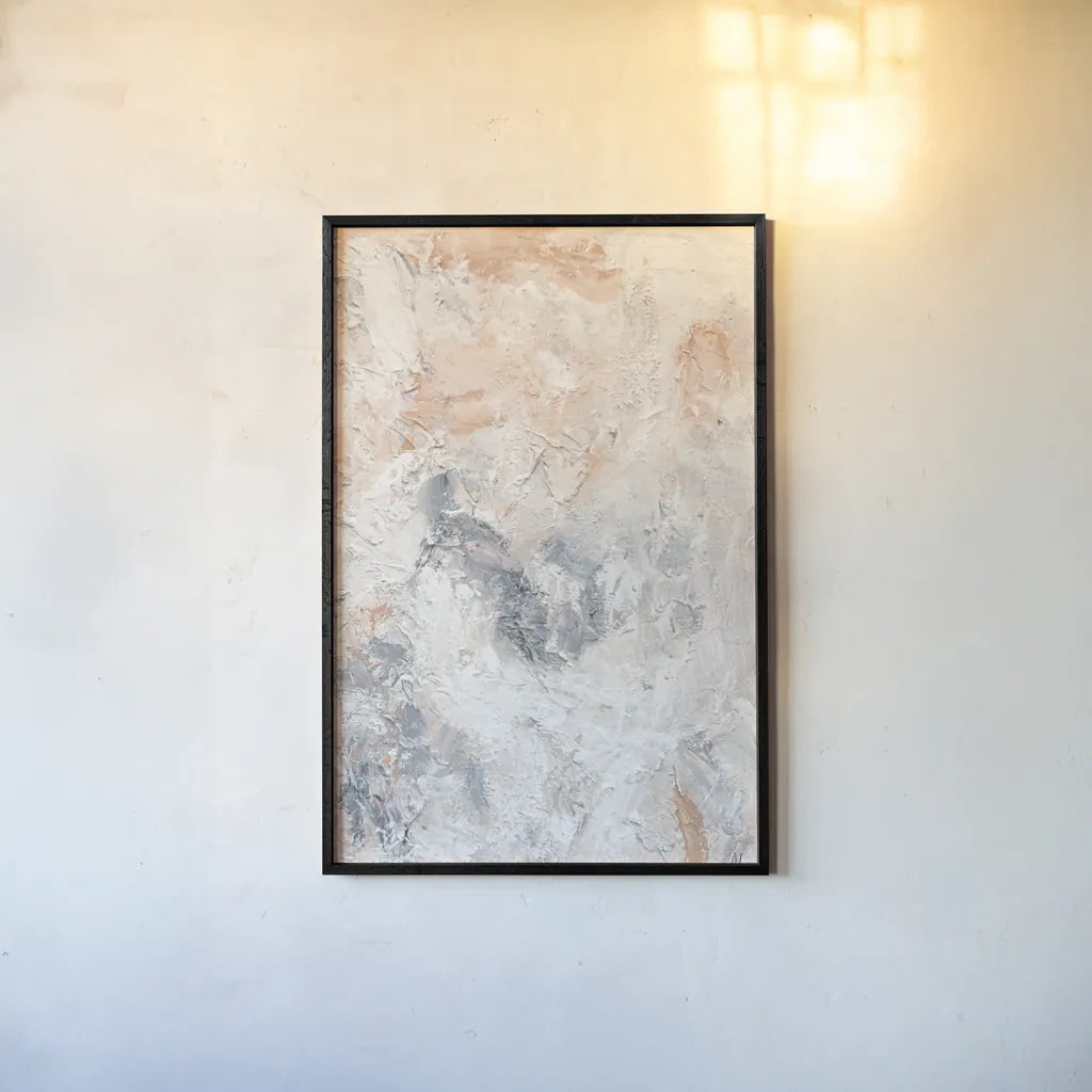 Springtime II by Sarah Adams. shown as a paper print in a black flame. Available as a archival giclee rolled canvas, fine art paper, or poster print. SKU 89854h.