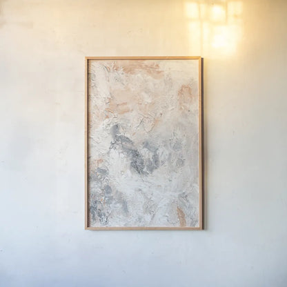 Springtime II by Sarah Adams. shown as a paper print in a natural frame. Available as a archival giclee rolled canvas, fine art paper, or poster print. SKU 89854h.