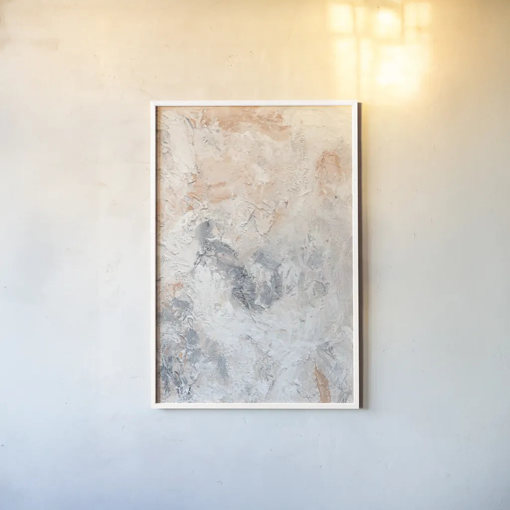 Springtime II by Sarah Adams. shown as a paper print in a white frame. Available as a archival giclee rolled canvas, fine art paper, or poster print. SKU 89854h.