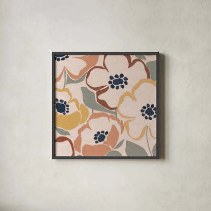 Terra Madly II by Sarah Adams. Shown in a sleek black glass frame for a contemporary gallery look. Available as an archival giclee rolled canvas, fine art paper, or poster print. SKU 57192a.