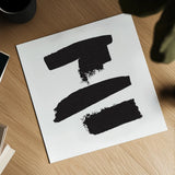Threes Company II by Sarah Adams. Shown as a detailed flat fine art print, highlighting archival giclee quality. Available as an archival giclee rolled canvas, fine art paper, or poster print. SKU 32241a.