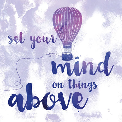 Words of Faith I by Sarah Adams. SKU 32641a. Archival Giclee Fine art print for wall decor.