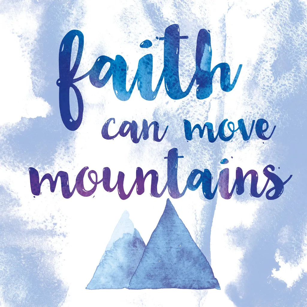 Words of Faith II by Sarah Adams. SKU 32642a. Archival Giclee Fine art print for wall decor.