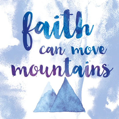 Words of Faith II by Sarah Adams. SKU 32642a. Archival Giclee Fine art print for wall decor.