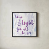Words of Faith IV by Sarah Adams. Shown in a sleek black glass frame for a contemporary gallery look. Available as an archival giclee rolled canvas, fine art paper, or poster print. SKU 32644a.