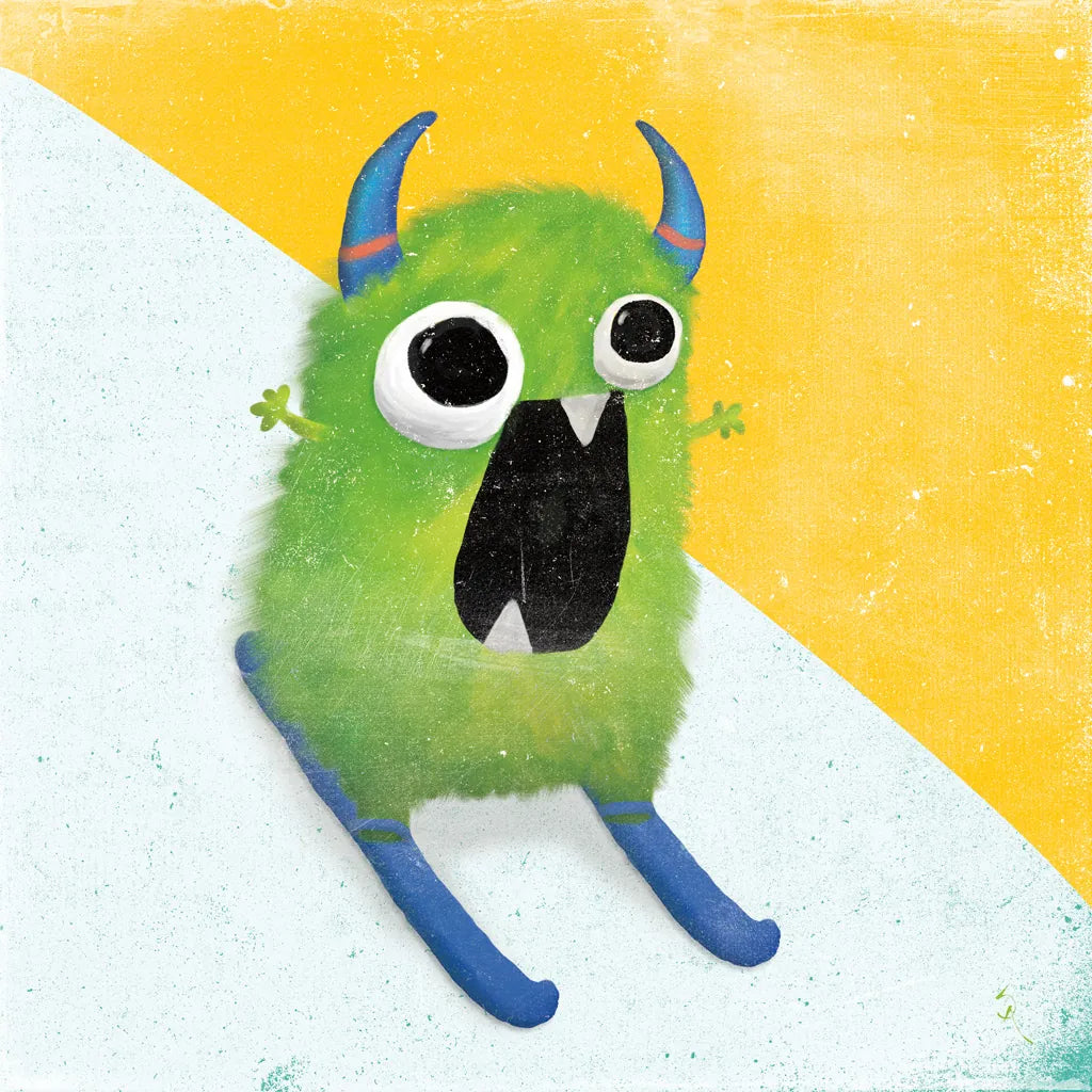 Xtreme Monsters II by Sarah Adams. SKU 31228a. Archival Giclee Fine art print for wall decor.