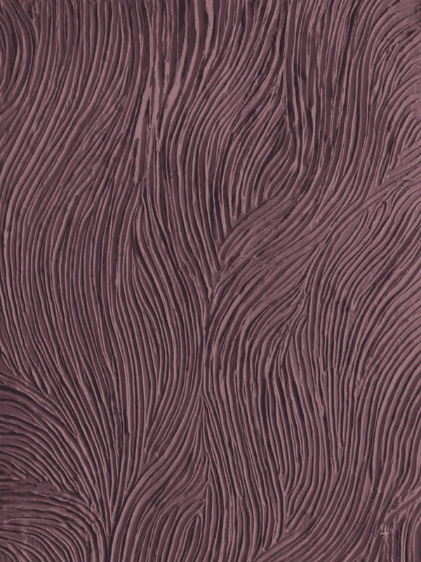 Zen Garden Plum by Sarah Adams