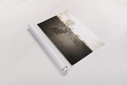 Kudu Bull by Sharon Vardy. shown as a rolled paper print. Available as archival giclee rolled canvas, fine art paper, or poster print. SKU 91958i.