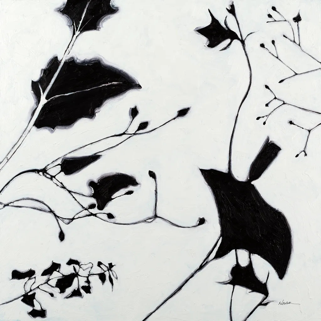 Abstract Garden II by Shirley Novak. SKU 89178a. Archival Giclee Fine art print for wall decor.