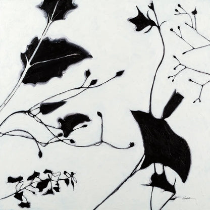 Abstract Garden II by Shirley Novak. SKU 89178a. Archival Giclee Fine art print for wall decor.