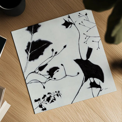 Abstract Garden II by Shirley Novak. Shown as a detailed flat fine art print, highlighting archival giclee quality. Available as an archival giclee rolled canvas, fine art paper, or poster print. SKU 89178a.