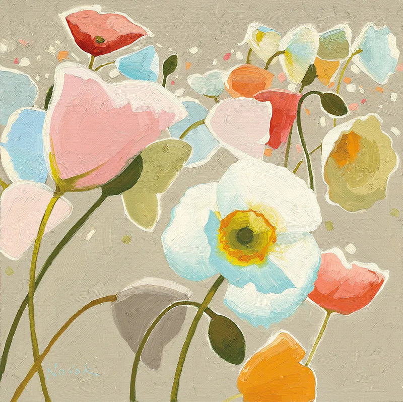 Backlit Confetti by Shirley Novak. SKU 23009a. Archival Giclee Fine art print for wall decor.
