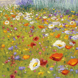 Champ de Fleur II by Shirley Novak. SKU 22128a. Archival Giclee Fine art print for wall decor.