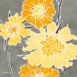 Cloisonne Beauty I Gray Crop by Shirley Novak. SKU 21472a. Archival Giclee Fine art print for wall decor.