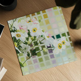 Color Chart I by Shirley Novak. Shown as a detailed flat fine art print, highlighting archival giclee quality. Available as an archival giclee rolled canvas, fine art paper, or poster print. SKU 98493a.