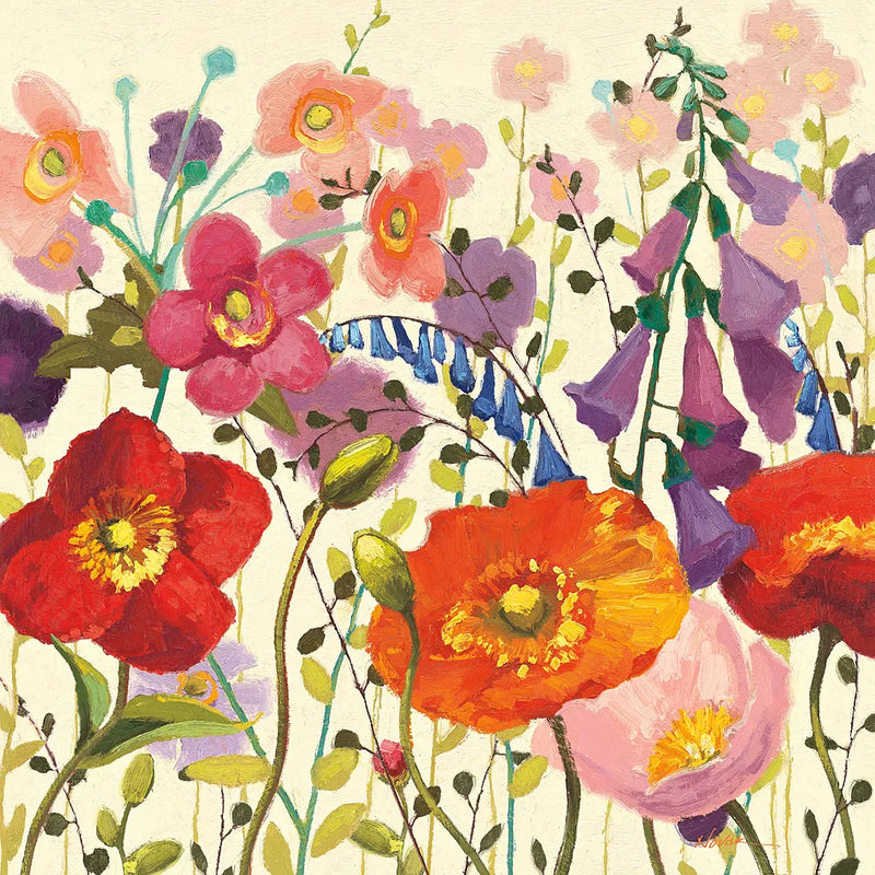 Couleur Printemps III by Shirley Novak. SKU 12587a. Archival Giclee Fine art print for wall decor.