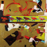 Direction Left by Shirley Novak. SKU 92998a. Archival Giclee Fine art print for wall decor.