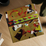 Direction Left by Shirley Novak. Shown as a detailed flat fine art print, highlighting archival giclee quality. Available as an archival giclee rolled canvas, fine art paper, or poster print. SKU 92998a.