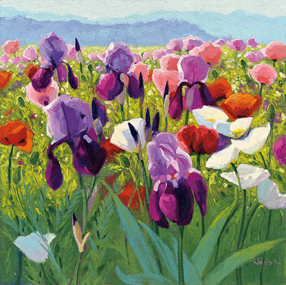 Early June by Shirley Novak. SKU 22478a. Archival Giclee Fine art print for wall decor.