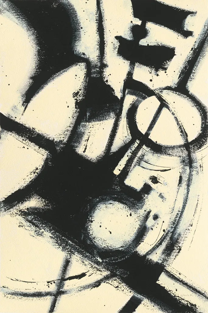 Expression Abstract II by Shirley Novak. SKU 23735h. Archival Giclee Fine art print for wall decor.