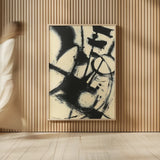 Expression Abstract II by Shirley Novak. shown as over sized large wall art. Available as an archival giclee rolled canvas, fine art paper, or poster print. SKU 23735h.