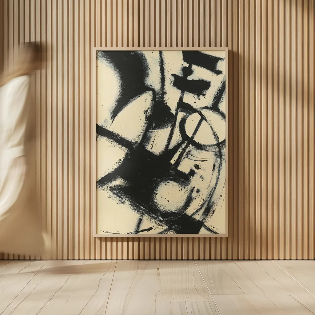 Expression Abstract II by Shirley Novak. shown as over sized large wall art. Available as an archival giclee rolled canvas, fine art paper, or poster print. SKU 23735h.