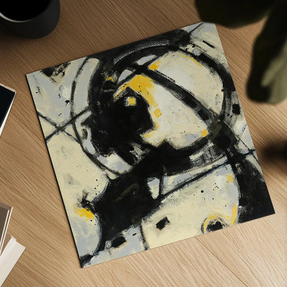 Expression Abstract III by Shirley Novak. Shown as a detailed flat fine art print, highlighting archival giclee quality. Available as an archival giclee rolled canvas, fine art paper, or poster print. SKU 23736a.