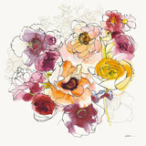 Fall Ruffles II by Shirley Novak. SKU 35569a. Archival Giclee Fine art print for wall decor.
