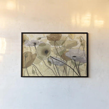 Fluidity IV by Shirley Novak. shown as a paper print in a black flame. Available as a archival giclee rolled canvas, fine art paper, or poster print. SKU 4685i.