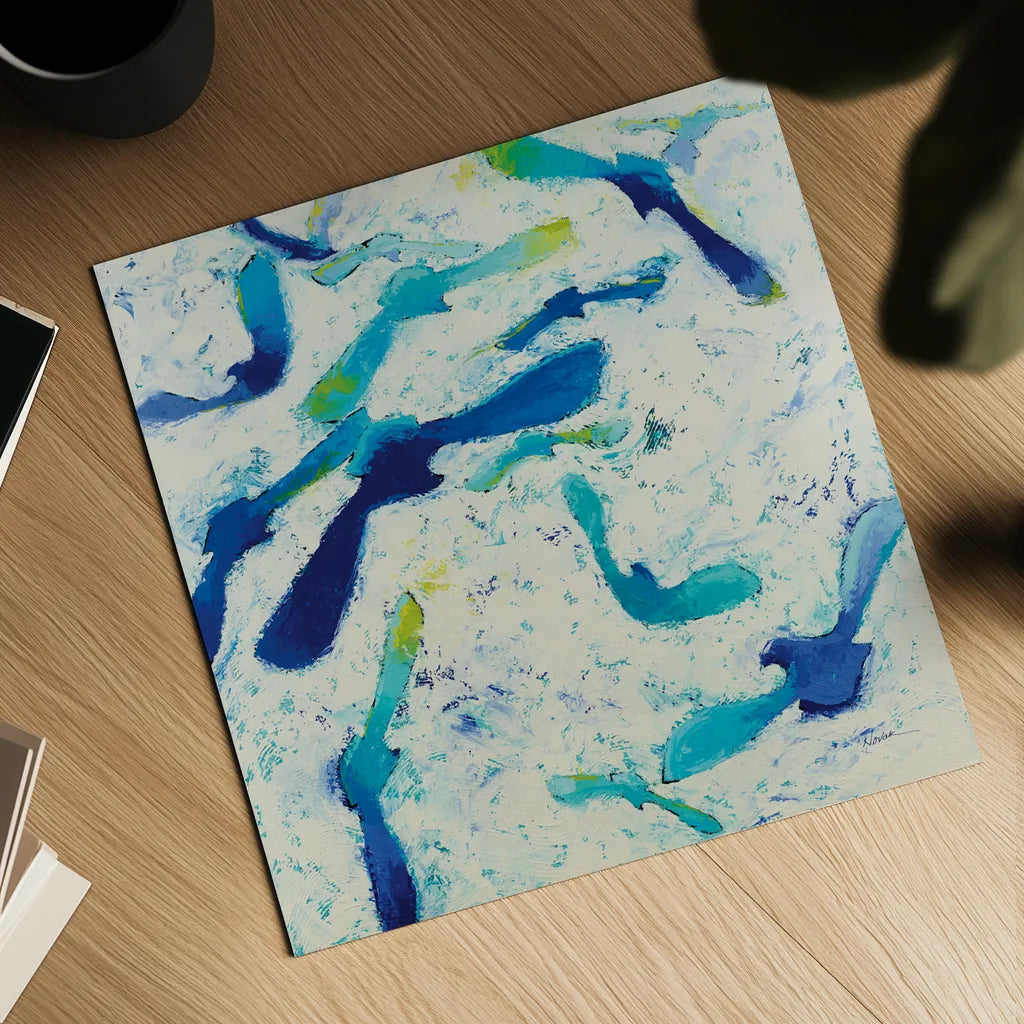 Fly Away by Shirley Novak. Shown as a detailed flat fine art print, highlighting archival giclee quality. Available as an archival giclee rolled canvas, fine art paper, or poster print. SKU 88684a.