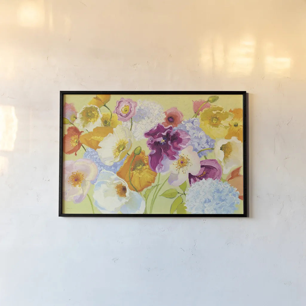 For Paris v.2 by Shirley Novak. shown as a paper print in a black flame. Available as a archival giclee rolled canvas, fine art paper, or poster print. SKU 22724i.