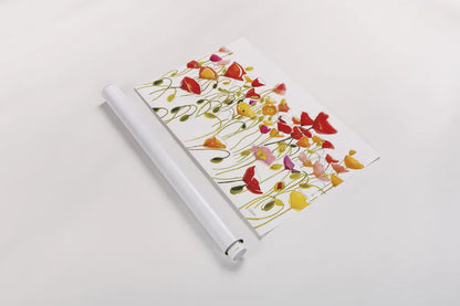 Full Icelandic Flush Night by Shirley Novak. shown as a rolled paper print. Available as archival giclee rolled canvas, fine art paper, or poster print. SKU 88685i.