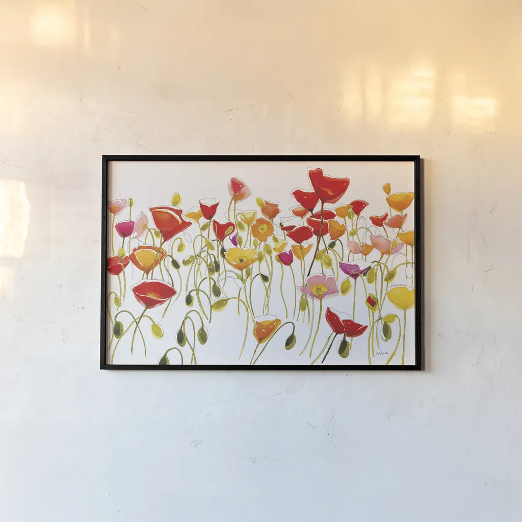 Full Icelandic Flush Night by Shirley Novak. shown as a paper print in a black flame. Available as a archival giclee rolled canvas, fine art paper, or poster print. SKU 88685i.