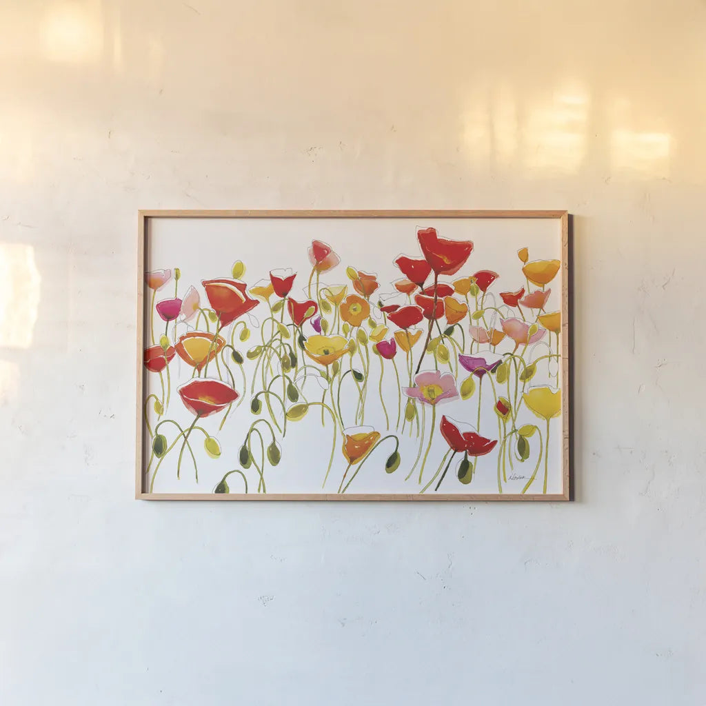 Full Icelandic Flush Night by Shirley Novak. shown as a paper print in a natural frame. Available as a archival giclee rolled canvas, fine art paper, or poster print. SKU 88685i.