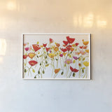 Full Icelandic Flush Night by Shirley Novak. shown as a paper print in a white frame. Available as a archival giclee rolled canvas, fine art paper, or poster print. SKU 88685i.