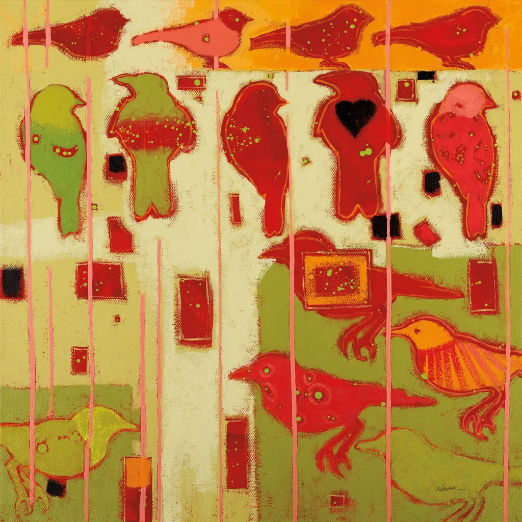 Green Eye by Shirley Novak. SKU 92999a. Archival Giclee Fine art print for wall decor.