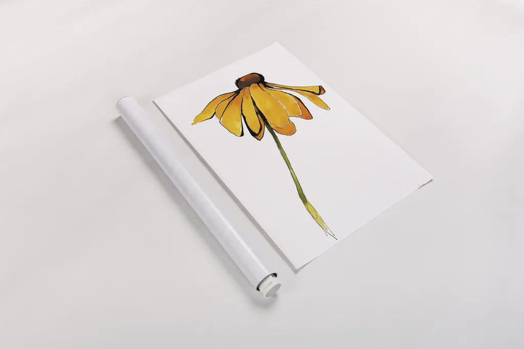 Indian Summer I by Shirley Novak. shown as a rolled paper print. Available as archival giclee rolled canvas, fine art paper, or poster print. SKU 88458h.