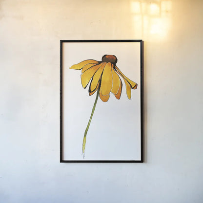 Indian Summer I by Shirley Novak. shown as a paper print in a black flame. Available as a archival giclee rolled canvas, fine art paper, or poster print. SKU 88458h.