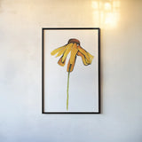 Indian Summer II by Shirley Novak. shown as a paper print in a black flame. Available as a archival giclee rolled canvas, fine art paper, or poster print. SKU 88459h.