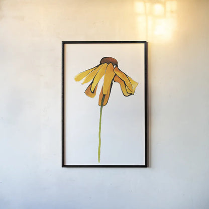 Indian Summer II by Shirley Novak. shown as a paper print in a black flame. Available as a archival giclee rolled canvas, fine art paper, or poster print. SKU 88459h.