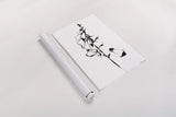 Ink Foxglove by Shirley Novak. shown as a rolled paper print. Available as archival giclee rolled canvas, fine art paper, or poster print. SKU 89290h.