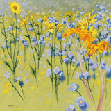 Joyful in July I by Shirley Novak. SKU 46046a. Archival Giclee Fine art print for wall decor.