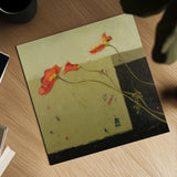 Leaning a Little East by Shirley Novak. Shown as a detailed flat fine art print, highlighting archival giclee quality. Available as an archival giclee rolled canvas, fine art paper, or poster print. SKU 98491a.